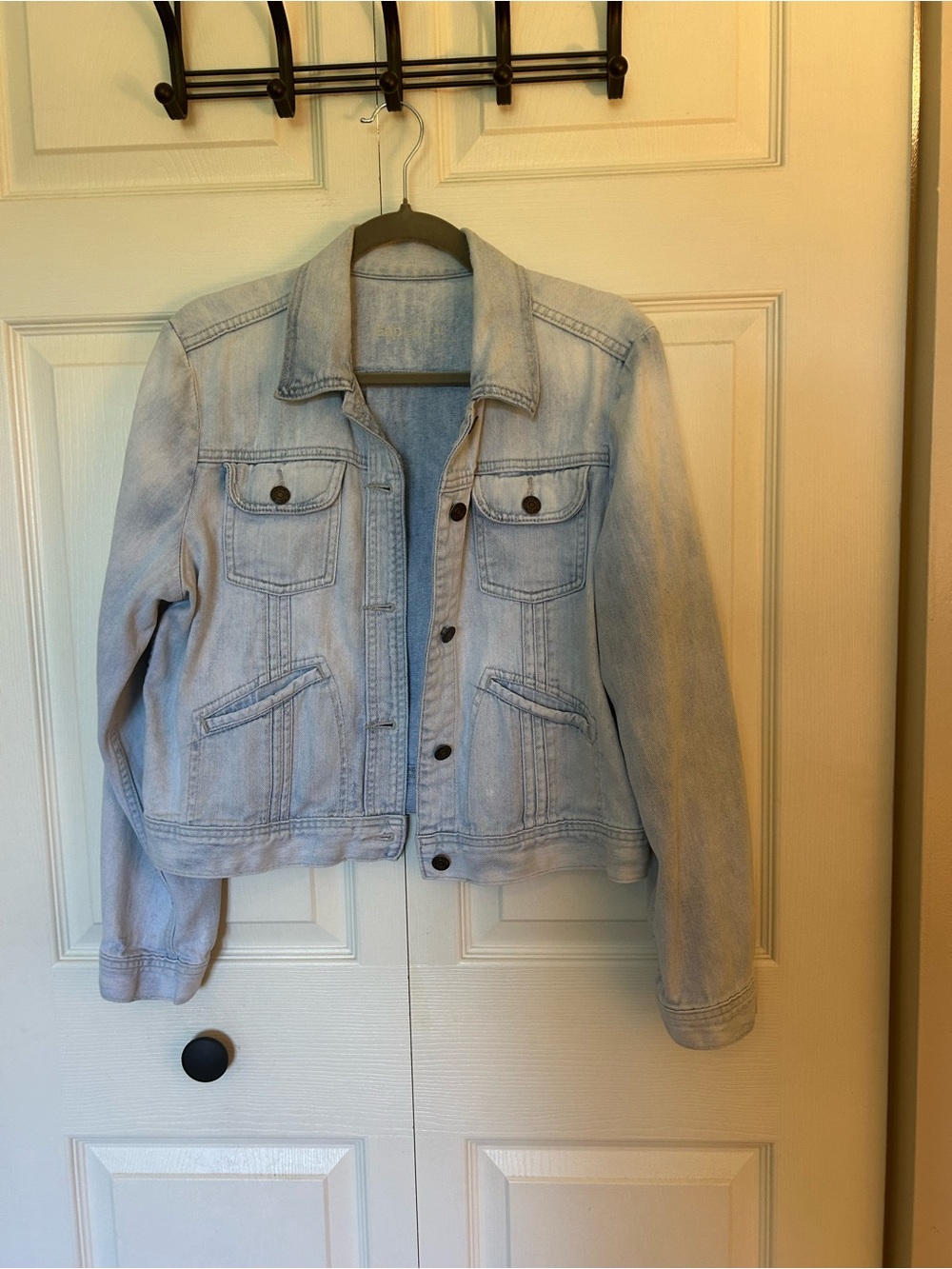 Gap Light Wash Denim Jacket - Women's Light Blue Jean Jacket
